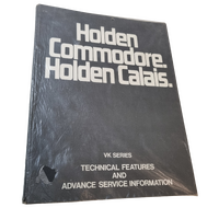 Holden VK Series Commodore Calais Advance Service Information Manual Book 