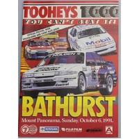 1991 Tooheys 1000 Bathurst Pamphlet & Programme