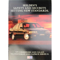 Holden VP and VQ Safety & Security Brochure 