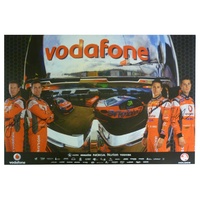 Lowndes Whincup Skaife Thompson Signed Poster