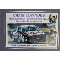 Signed Craig Lowndes Print