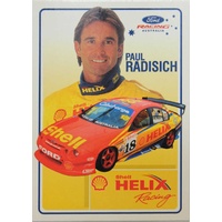 Paul Radisich Shell Helix Driver Info Card