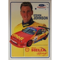 Steven Johnson Shell Helix Driver Info Card
