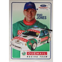 Brad Jones OzEmail Racing Team Driver Info Card