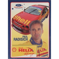 Paul Radisich Shell Helix Driver Info Card