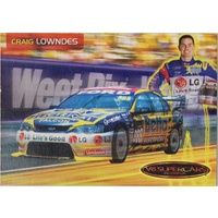 Craig Lowndes 888 Racing Driver Info Card