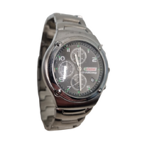New Castrol Motor Oil Mens Chronograph 418 Wrist Watch In Metal Gift Box Genuine