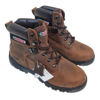 New Genuine Castrol Mack T-119 Non Safety Leather Mens Work Boots UK 12