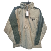 BNWT Official Castrol Agri Men's Licensed Jacket Size M Green & Tan