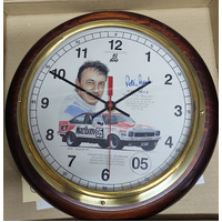 New King Of The Mountain Peter Brock Signed Clock Brock Motorsport #52/500 
