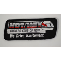 Black HDT/HSV Owners Club Cloth Patch