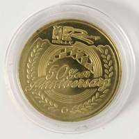 New Gold IR KELLY Racing Bathurst 50th Anniversary Medallion 