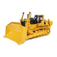 1:50 Komatsu D475A Bull Dozer With Ripper - Metal Tracks - Yellow