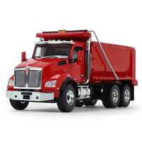 1:50 First Gear Viper Red  Kenworth T880 Dump Truck Tipper