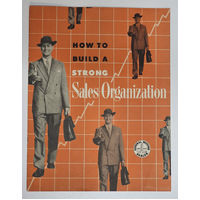 Original Early GMH Dealership Booklet How To Build A Strong Sales Organization 