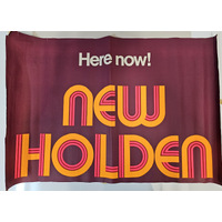 Original GMH 1970's Here Now! New HOLDEN Dealership Advertising Paper Banner