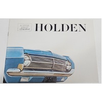 New Original HOLDEN HD Sales Brochure 1965 to 1966 15 Pages 