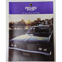 New Original HOLDEN HG Premier Sales Brochure July 1970 10 Pages 
