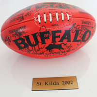 Signed St. Kilda 2002 Football