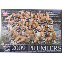 Geelong Cats AFL 2009 Premiers Group Poster