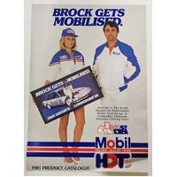 Mobil HDT 1985 Brock Gets Mobilised Product Catalogue VK Commodore 