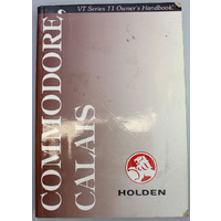 Holden VT Series II Commodore Calais Owners Handbook (Print 4)