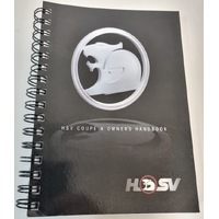 NOS HSV Coupe 4 Owners Handbook Genuine 00A-043304 Sep 2004 Print 1