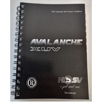 NOS HSV VY Avalanche XUV Owners Handbook Genuine 00A-033102 Apr 2004 Print 1