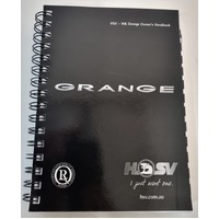 NOS HSV WK Grange Owners Handbook Genuine 00A-031301 Aug 2003 Print 1