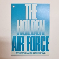 New GMH The Holden Air Force Air Con Dealer Vintage Showroom Hanger