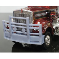 1:50 Kenworth Drake T900 Legend Bull Bar 3D printed Raw With 2 Spotlights