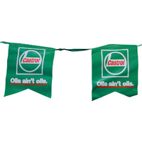 Castrol Oils Ain't Oils Bunting Flags