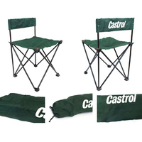 Castrol Camping Chair - Bag Signed By Perkins, Mezera & Ingall