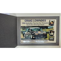 Craig Lowndes Signed Photo 1996 ATCC Holden Commodore VR The Car That Made Him 