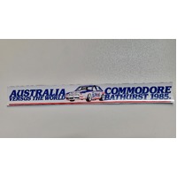 Original HDT Holden VK Commodore: Australia Versus The World Fridge Magnet Genuine 1985