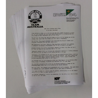 Bob Jane T-Marts 1984 Bathurst Media Release Kit