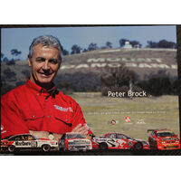 Peter Brock Tribute Poster