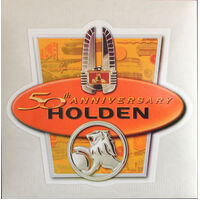 Holden 50th Anniversary Sticker