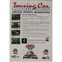 Touring Car Champions Virtual Sports Interactive Brochure Leaflet