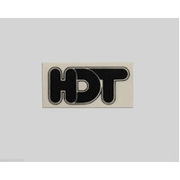HDT Logo Small Sticker 