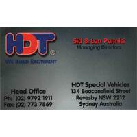 Sid & Len Pennisi HDT Business Card