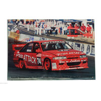 Holden VP Commodore Kevin Heffernan Signed Poster