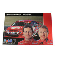 Holden Craig Lowndes Mark Skaife Post Card