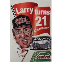 Larry Perkins 21st Bathrust Card
