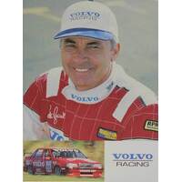 Peter Brock 1996 Volvo Racing Information Card