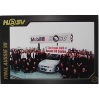 HSV 20th Anniversary Card 87 - 07 No.43