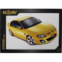 HSV 20th Anniversary Card 87 - 07 No.51