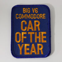 Big V6 Commodore Cloth Patch