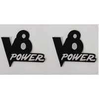 V8 Power Cloth Patch Pair