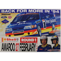 Glenn Seton Ford EB Falcon Poster